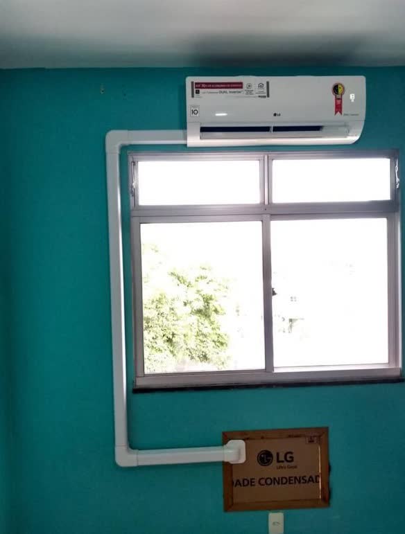 Apartamento com canaleta